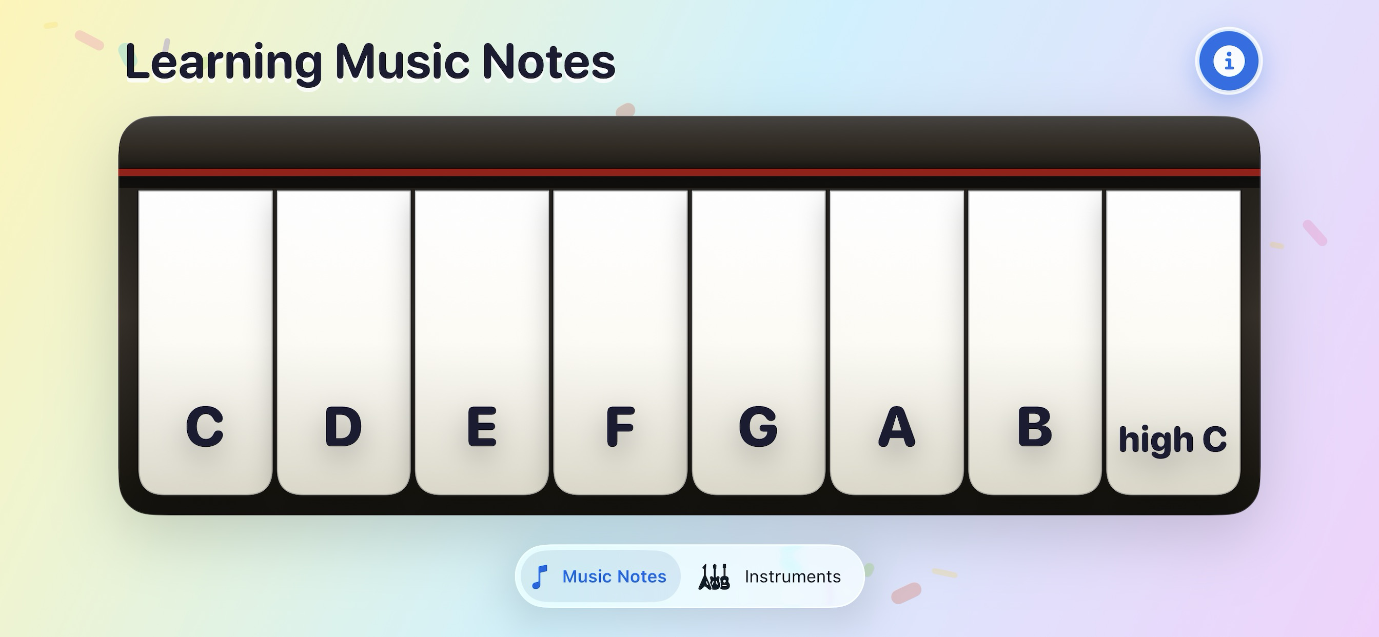 NoteQuest learning music notes screen screenshot